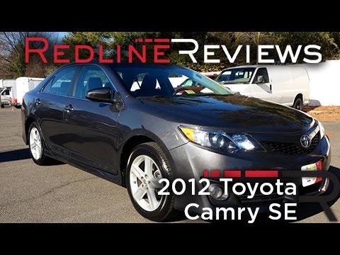 2012 Toyota Camry SE Review, Walkaround, Exhaust, Test Drive
