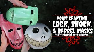 Foam Crafting Lock, Shock, and Barrel Masks