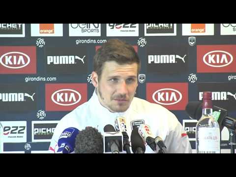 Grégory Sertic - Point presse Bordeaux vs Nice