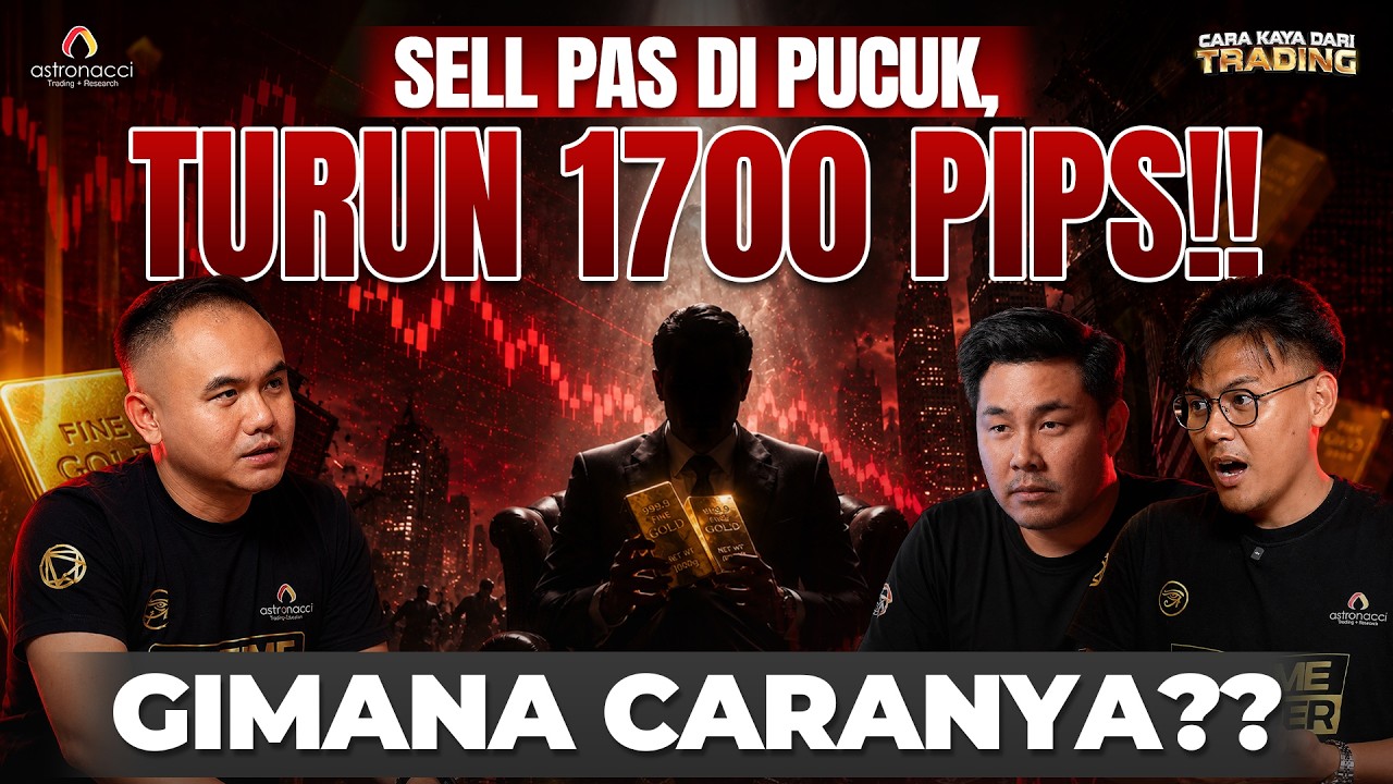 ENTRY GOLD PAS DI UJUNG, LANGSUNG TURUN 1700 PIPS — INI CARA BACANYA