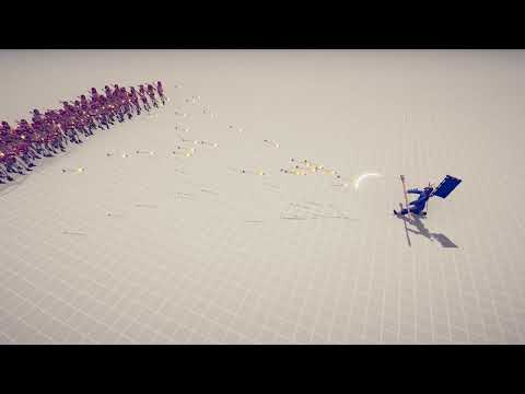 Armored Samurai vs 100x Skeleton Archers | Totally Accurate Battle Simulator (TABS SECRET UNITS)