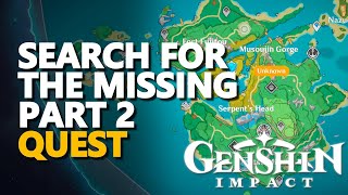 Search for the Missing Part 2 Genshin Impact