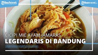 Cicipi Nikmatnya Mie Ayam Jamaras Bandung yang Legendaris, Taburan Daging Ayam Melimpah