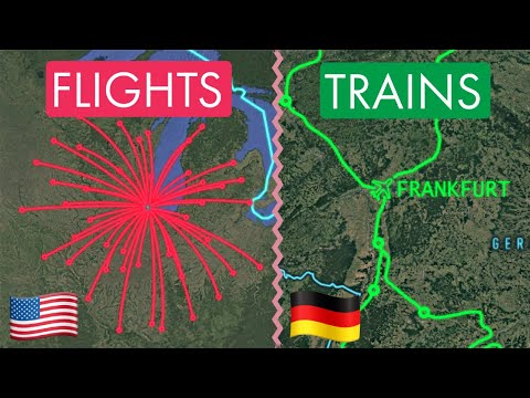 Forget High Speed Rail, Regular Trains Can Fix Air Travel