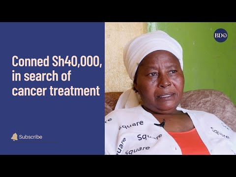 Patient conned Sh40,000, in search of breast cancer treatment