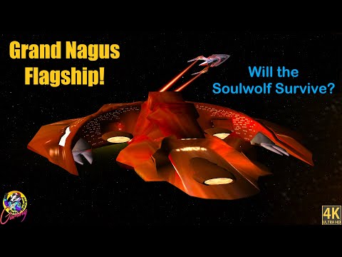 4K Soulwolf Class VS Grand Nagus Flagship! - Both Sides Star Trek Ship Battles Bridge Commander