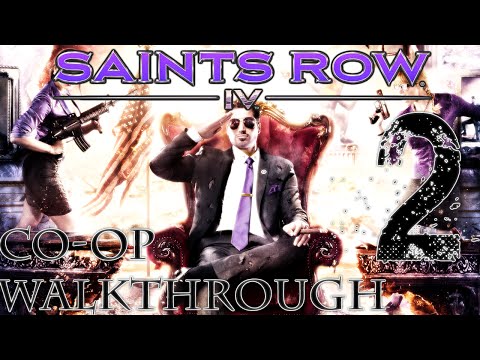 Saints Row 4 Co-op Walkthrough Episode 2 | RPG! | Commentary HD