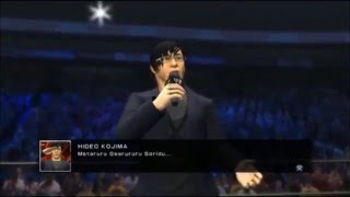 Rumble Wrestling game - Hideo Kojima versus Team Snake