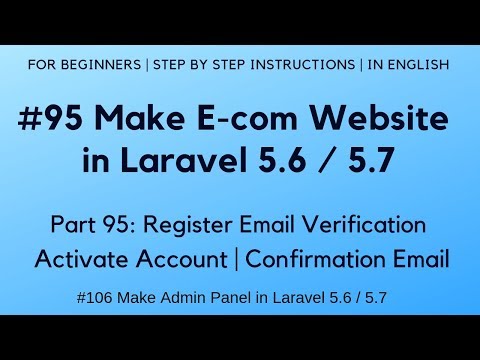 7 Make Admin Panel in Laravel 5 6 | Display Error Message on Login Failure | Logout Process