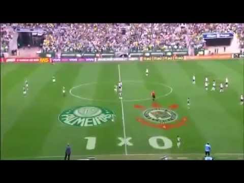 Palmeiras 3 x 3 Corinthians - Melhores Momentos - Brasileirão 06/09/2015
