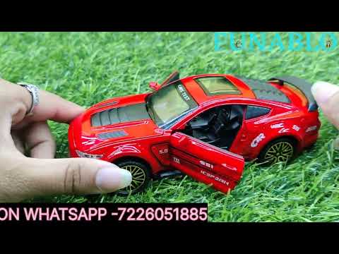 FUNABLO Mustang GT500 Model Cars Diecast Cars for Boys Pull Back