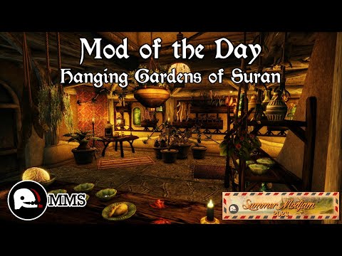 Morrowind Mod of the Day - Hanging Gardens of Suran Showcase