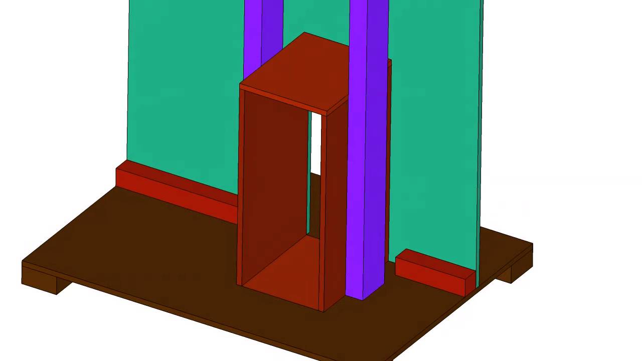 estructura ascensor animación