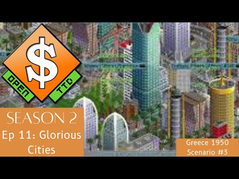 Let's Play OpenTTD: Greece 1950 Scenario #3: Glorious Cities (S2E11)