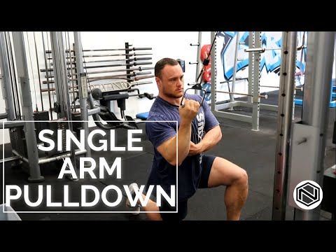 Single Arm Lat Pulldown