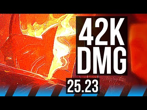 GALIO vs IRELIA (MID) | 9/2/27, 42k DMG | KR Master | 25.23