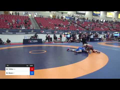 78 Lbs Rr Rnd 2 - Michael Tritto, Maryland Vs Michael Ross, Utah E9c6