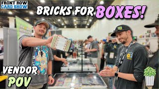 MAJOR SEALED CASH OUT! San Diego Front Row Card Show Vendor POV Day 2!
