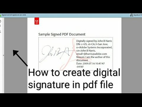 how to insert digital signature in microsoft edge pdf