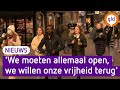 Winkeliers slaan handen ineen met lawaaiprotest