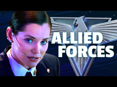 Red Alert 2 | Allied Forces - Blue Hills | (7 vs 1 + Superweapons)