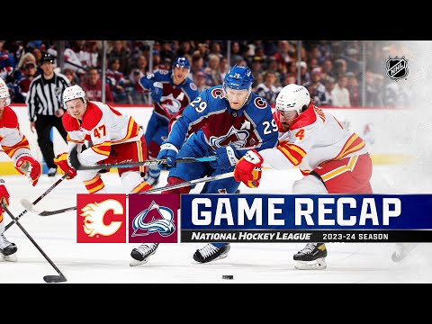Flames @ Avalanche 12/11 | NHL Highlights 2023
