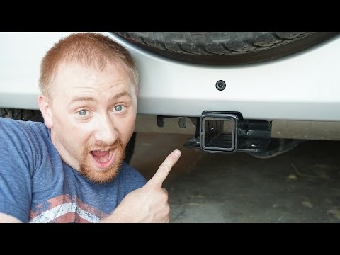 Jeep Wrangler JK Receiver Hitch Install