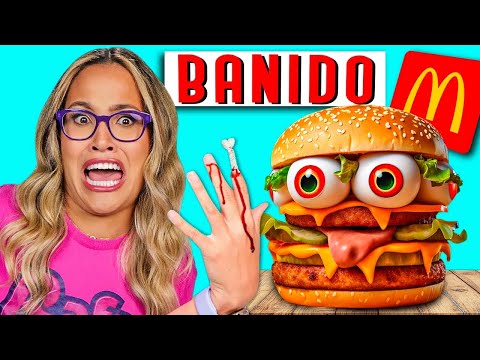 24 HOURS EATING THE MOST DANGEROUS BANNED FOODS FROM AROUND THE WORLD!