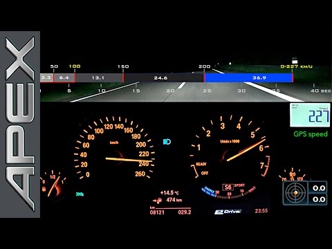 BMW 330e PLUG-IN HYBRID - FULL THROTTLE + CONTROLLED EMERGENCY STOP (2016)