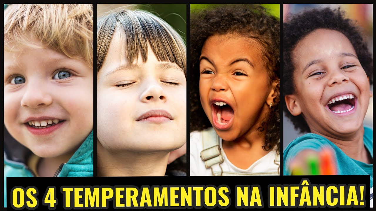 Como descobrir o TEMPERAMENTO de um CRIANÇA? +Dicas para a criação!