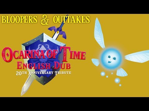 Ocarina of Time: English Dub - Bloopers & Outtakes [20th Anniversary Tribute]