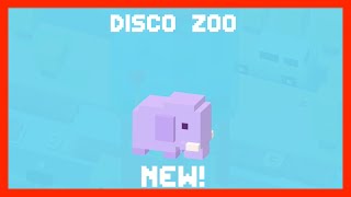Crossy Road ❀ Disco Zoo ❀ is here ✪ All the funky animals dancing! (short version)