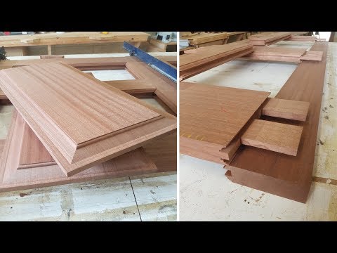 Making a Sapele Door