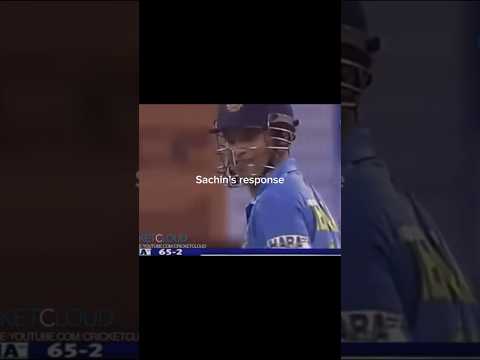 You Can’t Miss This! Sachin’s Savage Reply to Andre Nel 🤫 #sachintendulkar #andrenel #cricketclash