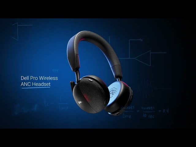Накладні навушники Dell Pro Wireless ANC Headset WL5024 купити