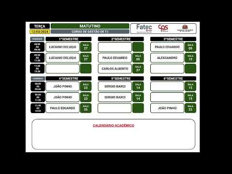 HorarioTV Fatec Barueri