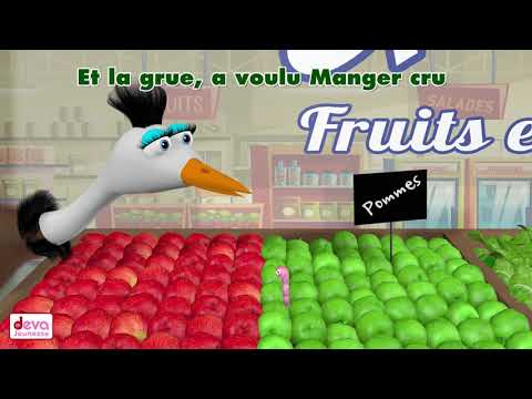 Qui a vu le petit ver de terre ? ⒹⒺⓋⒶ Comptine enfants avec paroles pour maternelle