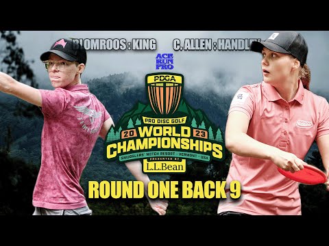 ARP | 2023 PDGA Pro Worlds | R1B9 | C. Allen : Blomroos : King : Handley | FPO Feature Card |