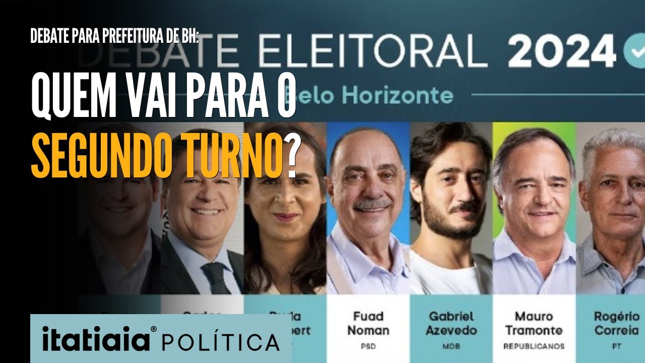 O QUE ESPERAR DOS CANDIDATOS NO DEBATE DAS ELEIÇÕES PARA PREFEITURA DE BELO HORIZONTE?
