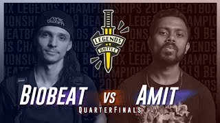Biobeats vs Amit | Beatbox Legends Championships 2019 | Top 8