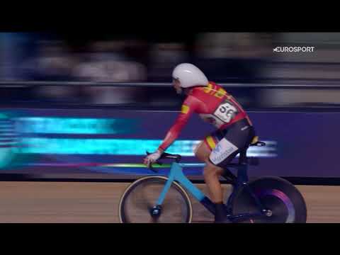 UCI TCL Panavezys 2021 - Sebastian Mora wins the men's elimination race