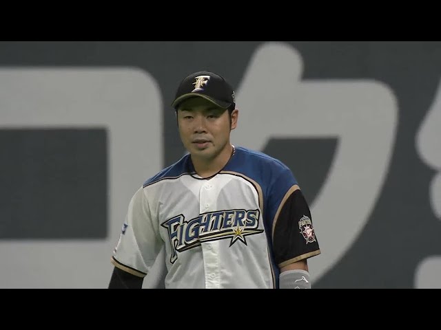 【2回表】落下点まで一直線!! ファイターズ・近藤健介 ランニングキャッチで魅せる!! 2021年10月2日 北海道日本ハムファイターズ 対 埼玉西武ライオンズ