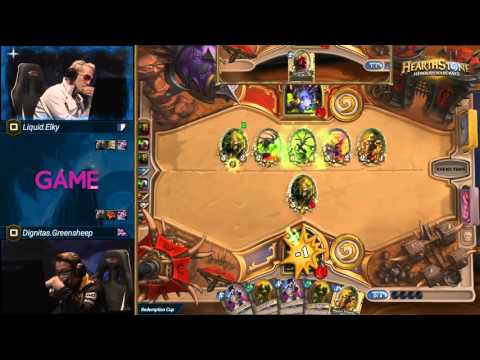 ElkY vs Greensheep | HearthStone | FINAL Insomnia Truesilver Championship 2 | Redemption Cup