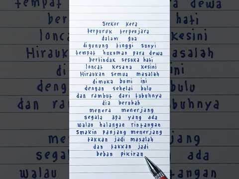 Kera Sakti (Original Motion Picture Soundtrack) · Sindikat 31 · Lyrics