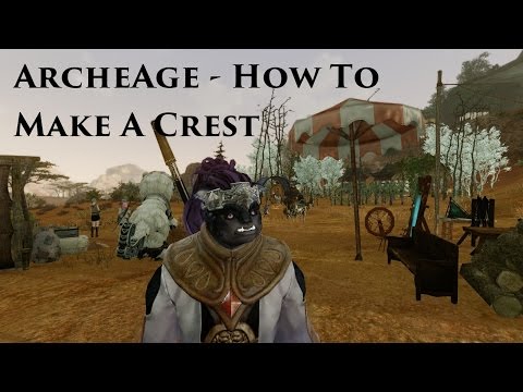 ArcheAge - How To Make A Custom Crest