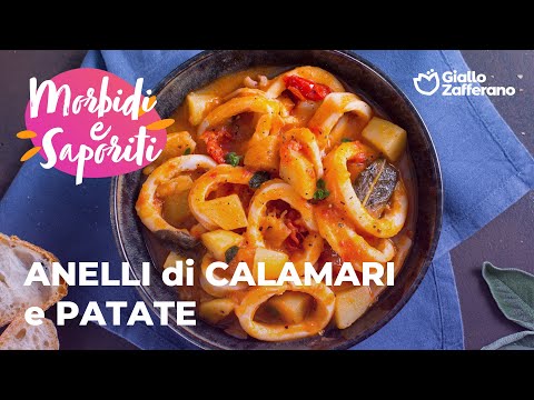 ANELLI di CALAMARI e PATATE - la RICETTA PERFETTA per un RISULTATO MORBIDO e SAPORITO😍🌊🦑🥔