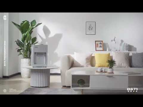 thumbnail video image 2 of Dispensador Atvio Home Para Mesa Plateado, 2 of 4