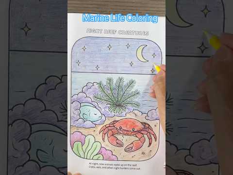 Coral Reef Colors coloring video thumbnail