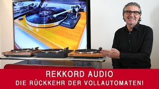 Rekkord Audio | Die Rückkehr der vollautomatischen Plattenspieler - Made in Germany!