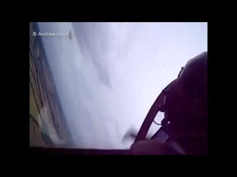 OnBoard P-51D Mustang Victory Roll over Duxford